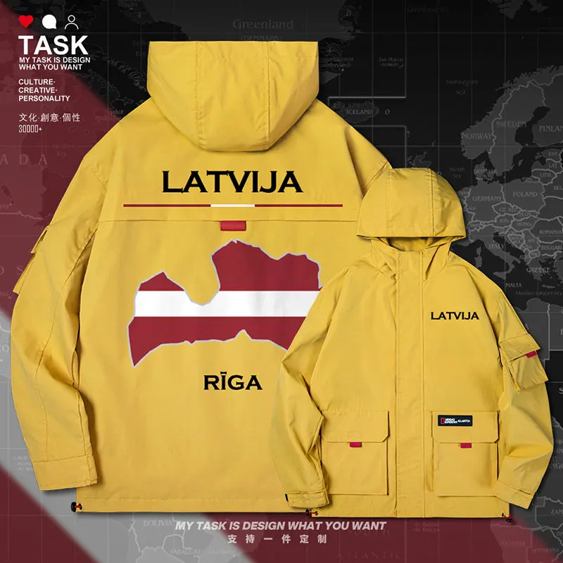 Latvia Latvija Latvian LVA men jacket hooded map nation flag casual trench coat men new mens jackets for men autumn clothes
Latvia Latvija Latvian LVA men jacket hooded map nation flag casual trench coat men new mens jackets for men autumn clothes