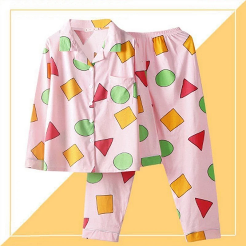 WENYUJH 2021 long Sleeve Pajamas Set For Women Short Sleeve Sleepwear 2Pcs Nightwear Cute Print Homewear Summer Lounge Pyjamas
WENYUJH 2021 long Sleeve Pajamas Set For Women Short Sleeve Sleepwear 2Pcs Nightwear Cute Print Homewear Summer Lounge Pyjamas