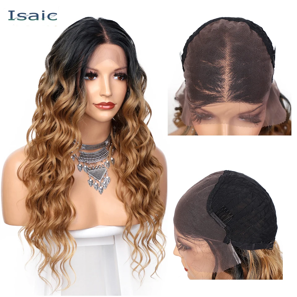Isaic Synthetic 13x4 Lace Front WigsLong Deep Wave Wig for Women Goden Middle Part Heat Resistant Fiber
Isaic Synthetic 13x4 Lace Front WigsLong Deep Wave Wig for Women Goden Middle Part Heat Resistant Fiber