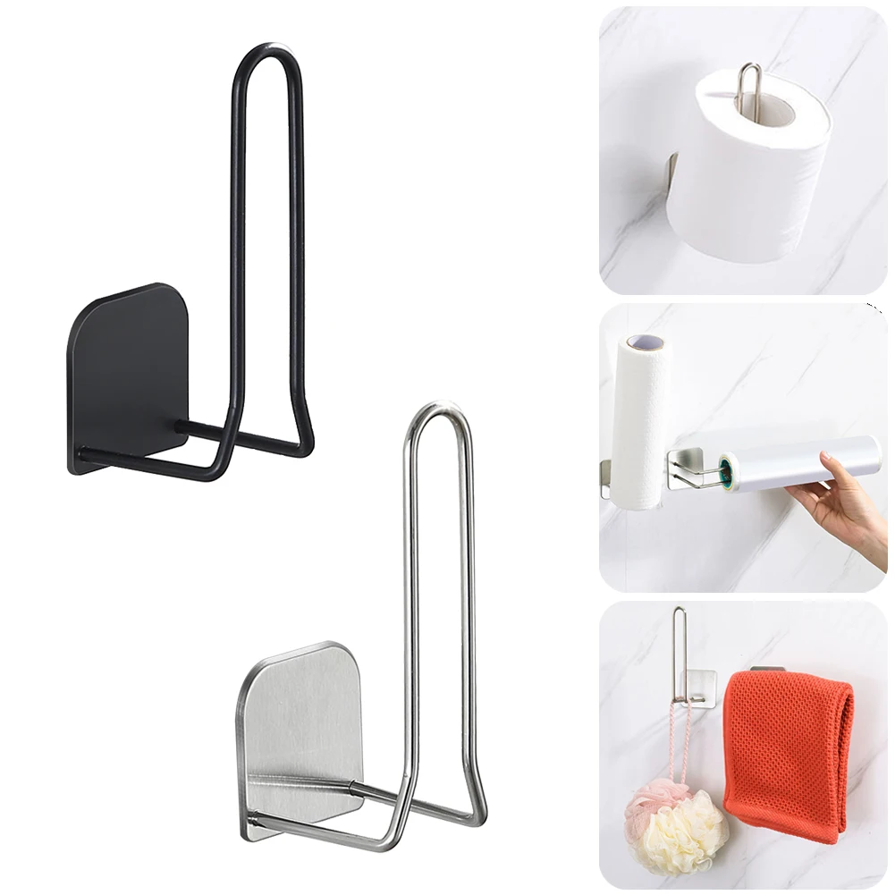 Kitchen Free Punch Self Adhesive Roll Paper Toilet Towel Holder Rack Towel Holder Tissue Hanger Rack Nail-Free Cabinet Shelf
Kitchen Free Punch Self Adhesive Roll Paper Toilet Towel Holder Rack Towel Holder Tissue Hanger Rack Nail-Free Cabinet Shelf
