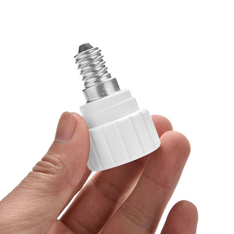 

E14 to GU10 Lamp Holder Base Socket Adapter High temperature resistant Converter Holder For LED Light Bulb Lamp Holder Converter