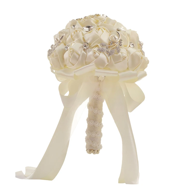 Wedding Bridal Bouquets, Artificial Rhinestones Pearl Roses Flowers Wedding Supplies Bouquets, Bridesmaid Bouquets
Wedding Bridal Bouquets, Artificial Rhinestones Pearl Roses Flowers Wedding Supplies Bouquets, Bridesmaid Bouquets