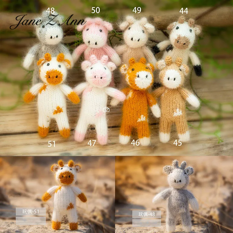 Baby cartoon calf doll babyinfant children photo prop year of the ox cute toy handmade knitted stuido shooting accessories
Baby cartoon calf doll babyinfant children photo prop year of the ox cute toy handmade knitted stuido shooting accessories