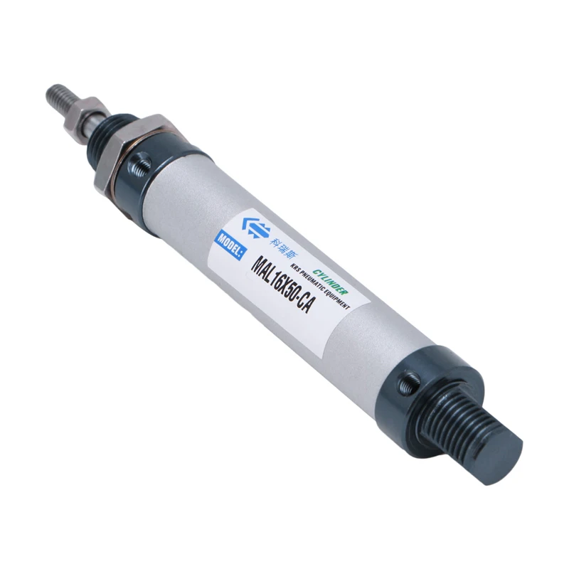16mm x 50/100/150/200mm Single Rod Double Acting Mini Pneumatic Air Cylinder
16mm x 50/100/150/200mm Single Rod Double Acting Mini Pneumatic Air Cylinder