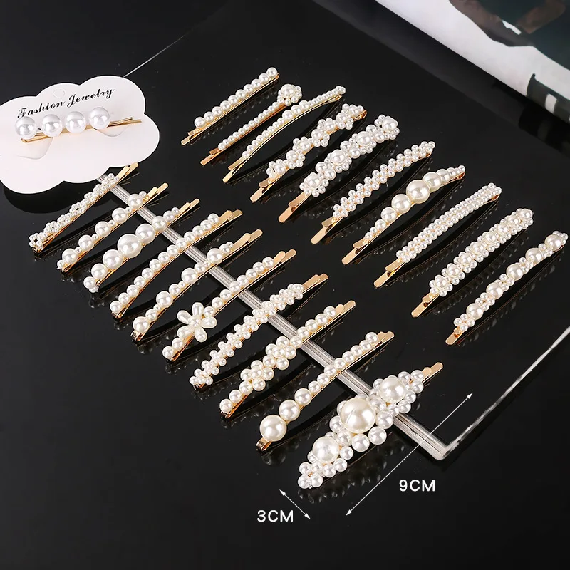 1ps Handmade Pearls Hair Clips Pin for Women Fashion Geometric Flower Barrettes Headwear Girls Sweet Hairpins Hair Accessorie
1ps Handmade Pearls Hair Clips Pin for Women Fashion Geometric Flower Barrettes Headwear Girls Sweet Hairpins Hair Accessorie