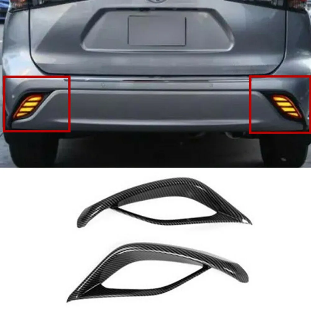 Car Carbon Fiber Style Rear Fog Light Cover Trim Guards Protector Bumper Car Accessories Fog Lamp For Toyota Highlander New2021
Car Carbon Fiber Style Rear Fog Light Cover Trim Guards Protector Bumper Car Accessories Fog Lamp For Toyota Highlander New2021
