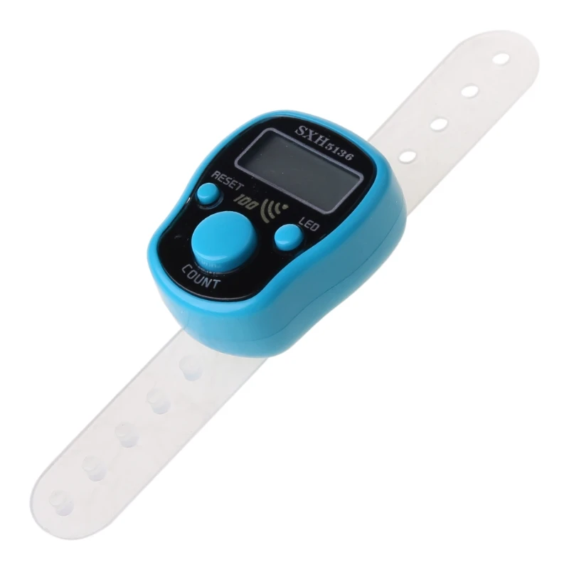 Portable Wrist Digital Electronic Counter with LED Light and Sound Finger Tool DropShipping
Portable Wrist Digital Electronic Counter with LED Light and Sound Finger Tool DropShipping