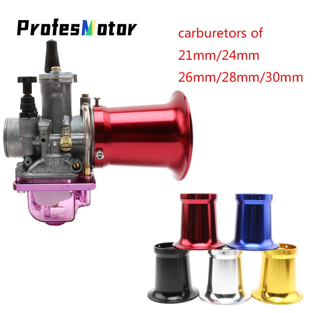 Modified Carburetor Long air filter cup wind cup trumpet cup For Keihin OKO KOSO Mikuni PE PWK24/26/28/30 PE28 PE30 Motorcycle
Modified Carburetor Long air filter cup wind cup trumpet cup For Keihin OKO KOSO Mikuni PE PWK24/26/28/30 PE28 PE30 Motorcycle