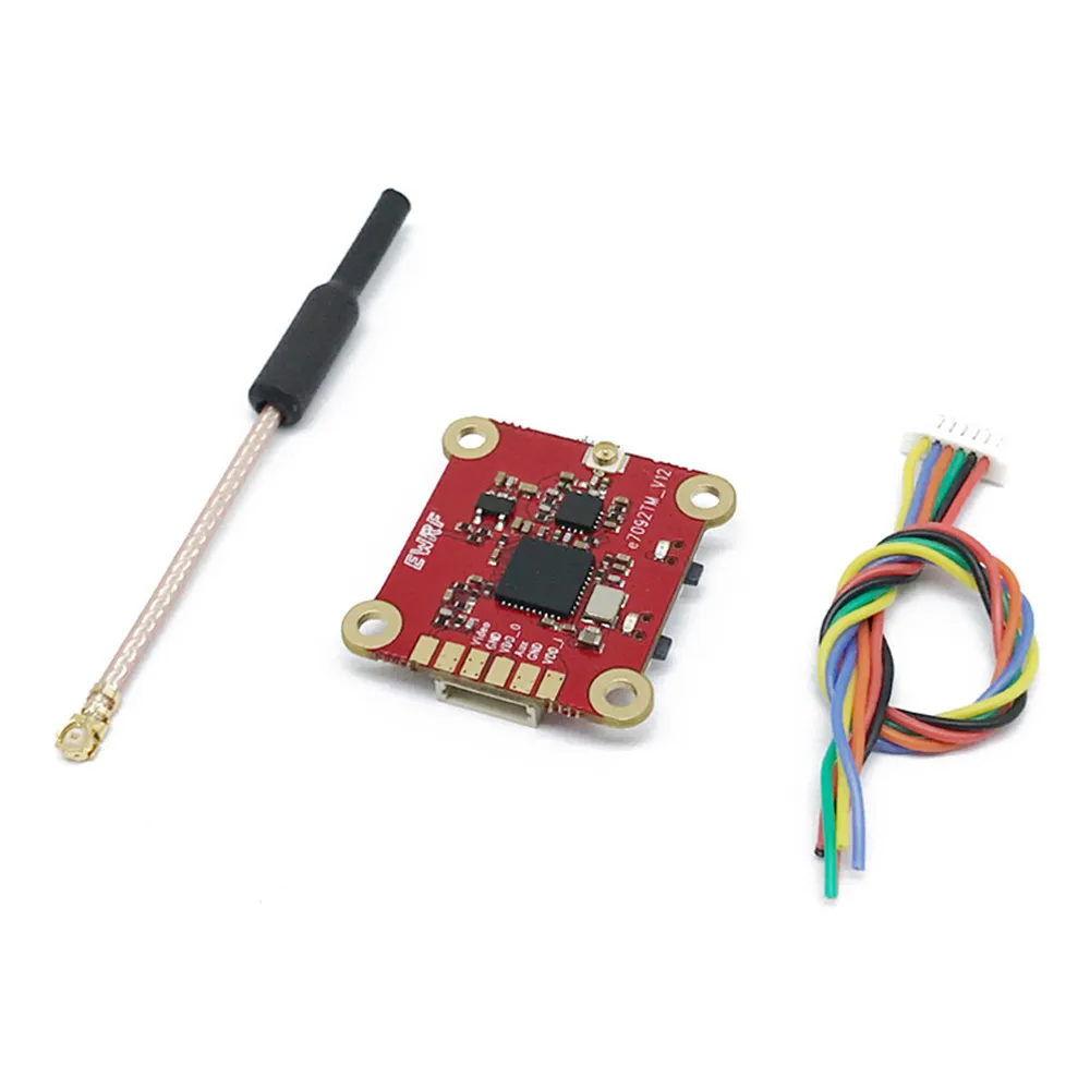 20x20 мм EWRF 7092TM Pro 5 8G 40CH PitMode 25mW 200mW 500mW регулируемый FPV VTX видеопередатчик 2-6S для