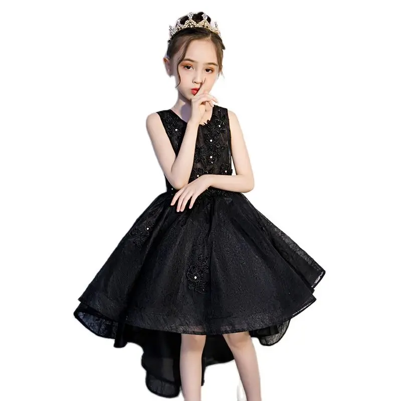 2022 Children's Dress Skirt Catwalk Girl Piano Performance Western Fluffy Black Host Evening Dress Summer
2022 Children's Dress Skirt Catwalk Girl Piano Performance Western Fluffy Black Host Evening Dress Summer