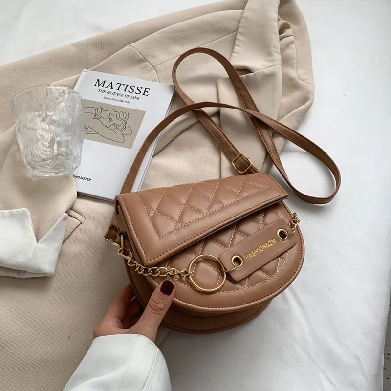 2021 Fashion Solid Color Handbags For Women Designer Pu Leather Female Shoulder Bag Simple Winter Ladies Saddle Crossbody Bag
2021 Fashion Solid Color Handbags For Women Designer Pu Leather Female Shoulder Bag Simple Winter Ladies Saddle Crossbody Bag