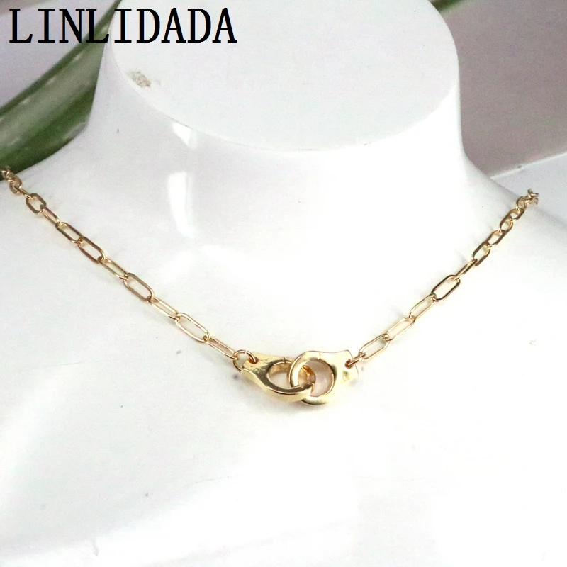 6Pcs Trendy Metal Punk Handcuffs Choker Necklace Women Gold Color Necklaces Pendants Jewelry
6Pcs Trendy Metal Punk Handcuffs Choker Necklace Women Gold Color Necklaces Pendants Jewelry
