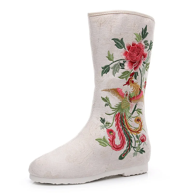 Phoenix Sparrow 2021 New Three-dimensional Flower Ancient Style Boots Chinese Embroidered Shoes Elevator Hanfu Boots
Phoenix Sparrow 2021 New Three-dimensional Flower Ancient Style Boots Chinese Embroidered Shoes Elevator Hanfu Boots