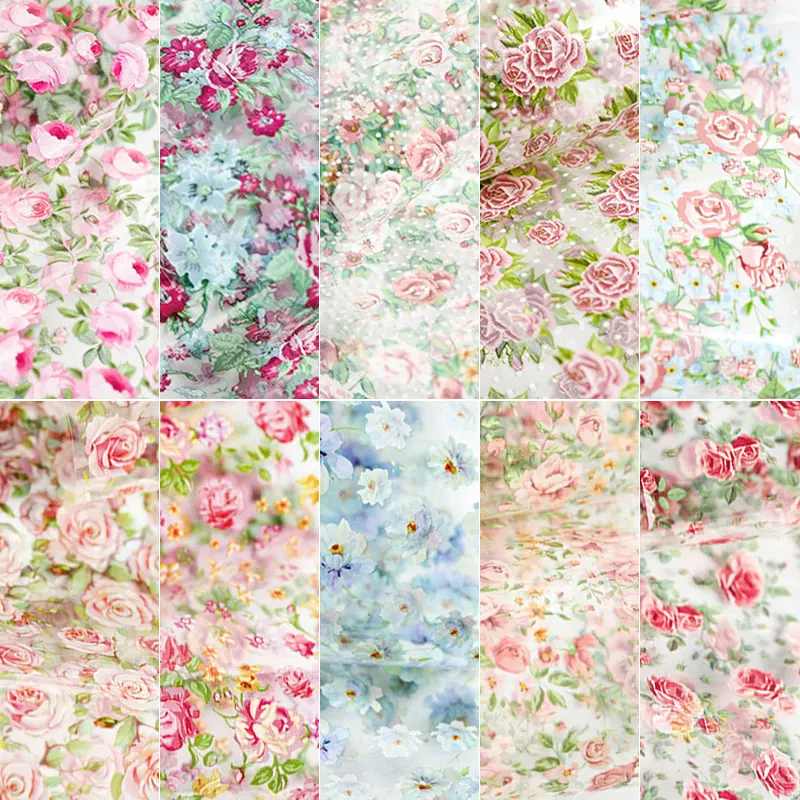 10 Pieces Sheet Of Nail Polish Stickers Mix Rose Flower Transfer Leaf Nail Decal Sliders For Nail Art Decoration Manicure Design
10 Pieces Sheet Of Nail Polish Stickers Mix Rose Flower Transfer Leaf Nail Decal Sliders For Nail Art Decoration Manicure Design