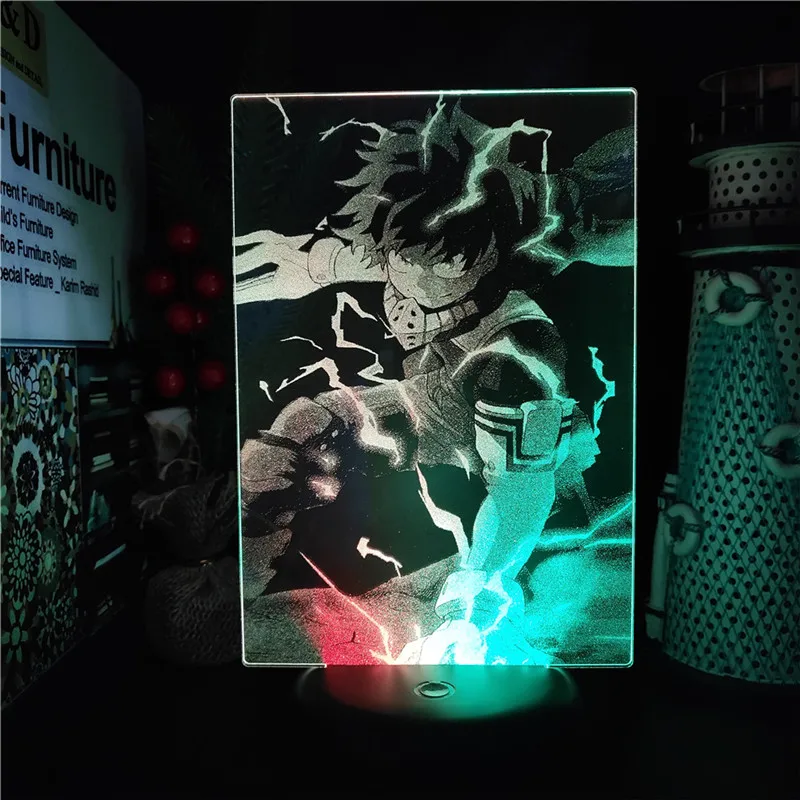 3D Lamp My Hero Academia Midoriya Izuku Deku Anime Figure Night Light Manga Home Deocration Lighgs Boku No Hero Luminaria Lampe
3D Lamp My Hero Academia Midoriya Izuku Deku Anime Figure Night Light Manga Home Deocration Lighgs Boku No Hero Luminaria Lampe