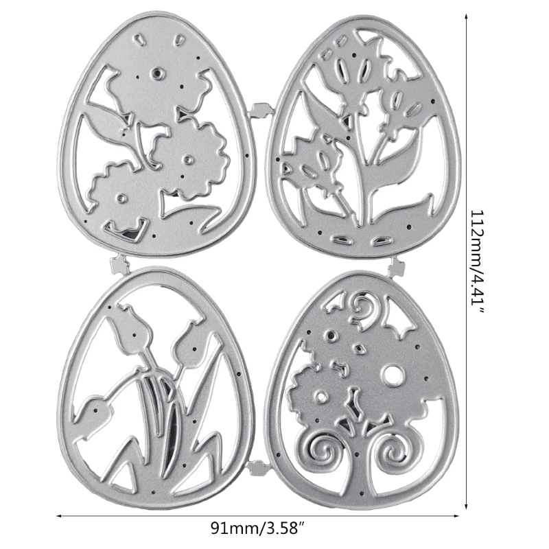 4Pcs Easter Eggs Metal Cutting Dies Stencil Scrapbooking DIY Album Stamp Paper 95AA
4Pcs Easter Eggs Metal Cutting Dies Stencil Scrapbooking DIY Album Stamp Paper 95AA