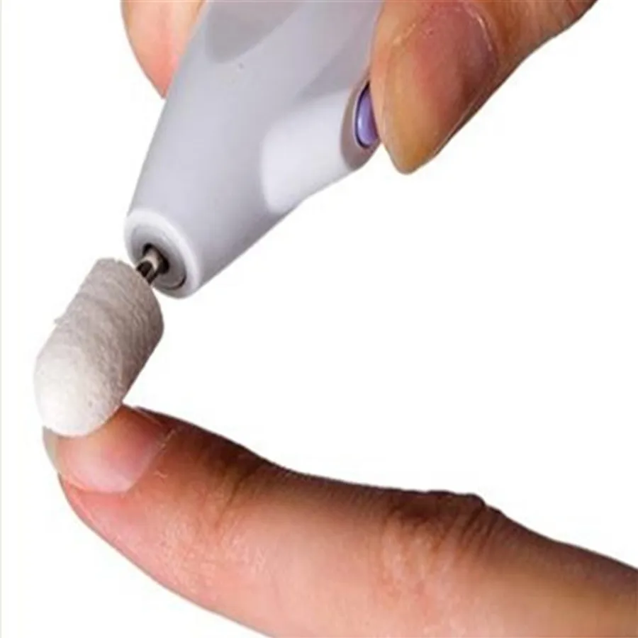Новинка 5 в 1 Набор для обрезки ногтей Электрический Маникюрный педикюрный набор