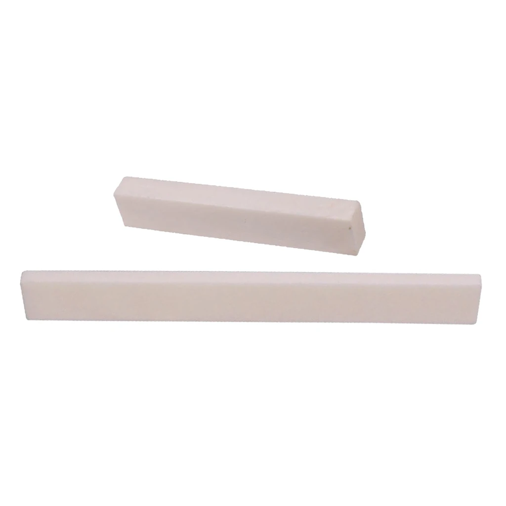 2pcs Guitar Saddle Nut Bone 6 String Acoustic Guitar Bridge Saddle Nut Repair Replacement Accessory
2pcs Guitar Saddle Nut Bone 6 String Acoustic Guitar Bridge Saddle Nut Repair Replacement Accessory