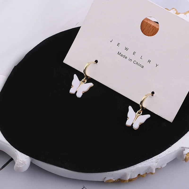 2020 New Fashion Acrylic Butterfly Drop Earrings for Women Bohemia Small Cute Clip On Earring without Piercing Jewelry Gift
2020 New Fashion Acrylic Butterfly Drop Earrings for Women Bohemia Small Cute Clip On Earring without Piercing Jewelry Gift