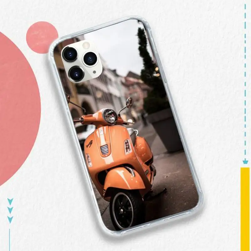 Vespa Scooter retro Motorcycle high quality Phone Case shell for iPhone 11 12 pro XS MAX 8 7 6 6S Plus X 5S SE 2020 XR
Vespa Scooter retro Motorcycle high quality Phone Case shell for iPhone 11 12 pro XS MAX 8 7 6 6S Plus X 5S SE 2020 XR