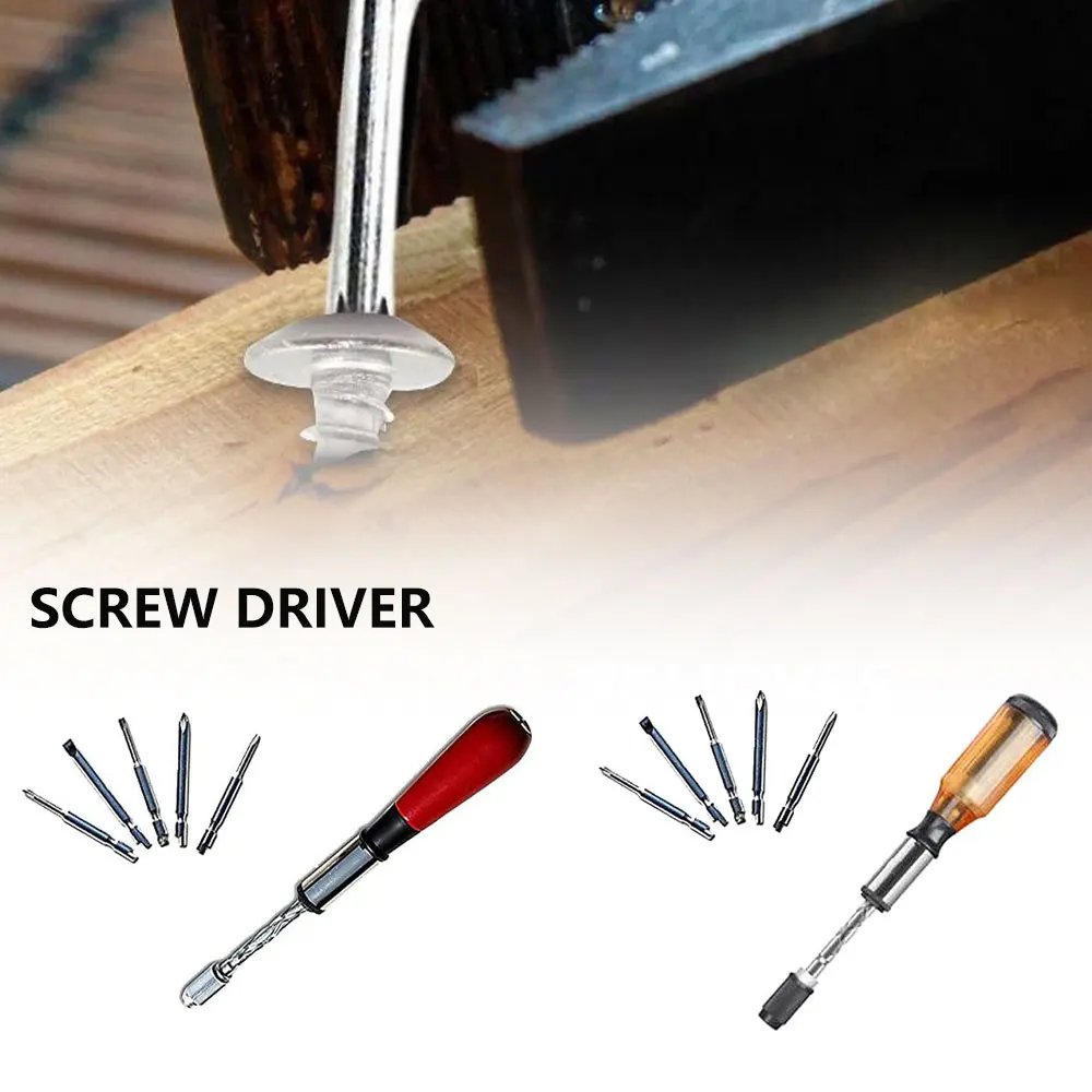 New 6 In 1 Schroevendraaier Bit Set Push Pull Ratel Schroevendraaier Set Mouw Driver Bit-Houder Ratchet Socket Screw Driver Kit
New 6 In 1 Schroevendraaier Bit Set Push Pull Ratel Schroevendraaier Set Mouw Driver Bit-Houder Ratchet Socket Screw Driver Kit
