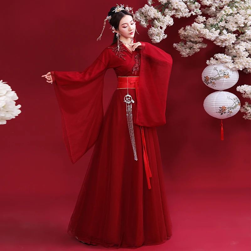 Новинка 2021, женское платье Hanfu, красные наряды, сказочное платье Hanfu, женское платье, свадебное платье, одежда
Новинка 2021, женское платье Hanfu, красные наряды, сказочное платье Hanfu, женское платье, свадебное платье, одежда