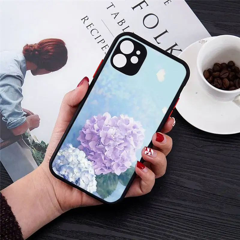 Blue Hydrangea Beautiful flower Phone Case matte transparent For iphone 7 8 11 12 plus mini x xs xr pro max cover
Blue Hydrangea Beautiful flower Phone Case matte transparent For iphone 7 8 11 12 plus mini x xs xr pro max cover