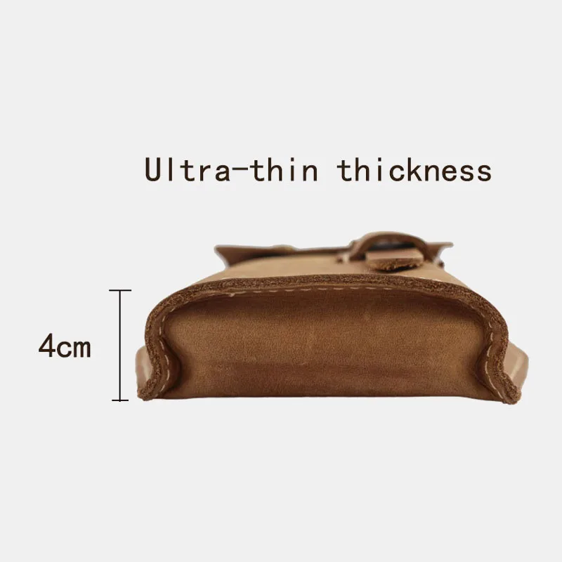 New Crazy Horse Leather Retro Men's Waist Bag Outdoor Sports Cell Phone Bags Belt Bag Genuine Leather Coin Purse Wallet Gift
New Crazy Horse Leather Retro Men's Waist Bag Outdoor Sports Cell Phone Bags Belt Bag Genuine Leather Coin Purse Wallet Gift
