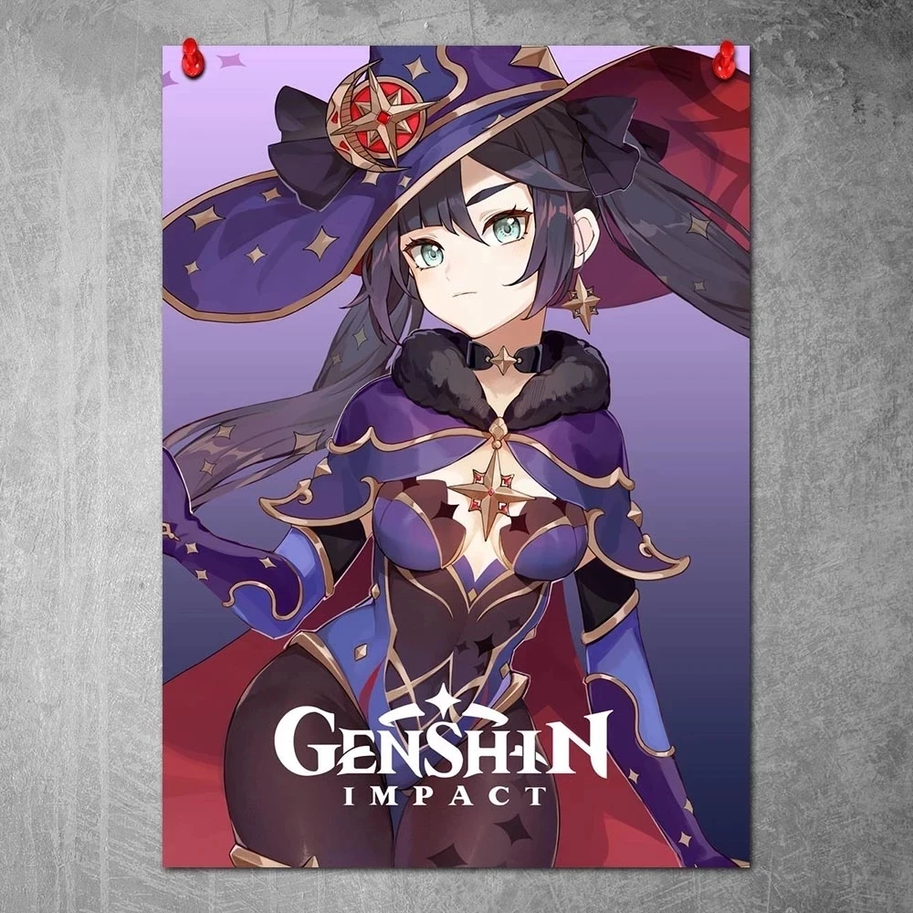 Anime Canvas Mona Genshin Impact Painting Wall Art Nordic Pictures HD Printed Living Room Home Decor Characters No Frame Poster
Anime Canvas Mona Genshin Impact Painting Wall Art Nordic Pictures HD Printed Living Room Home Decor Characters No Frame Poster