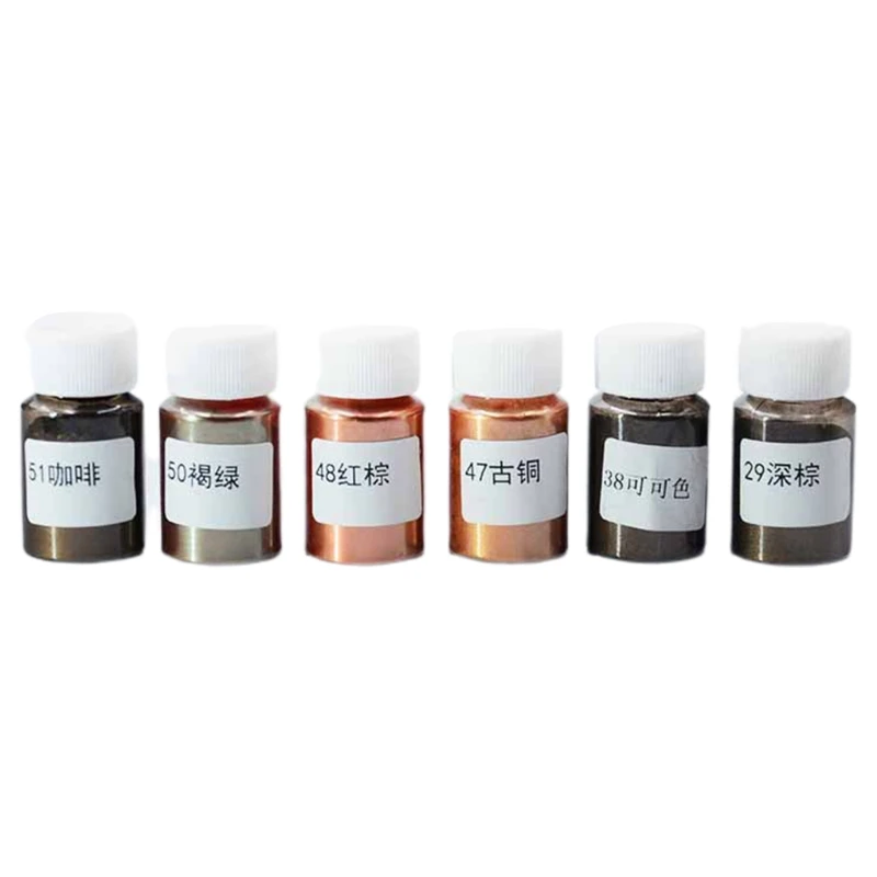 3/5/6/8Bottles Cosmetic Grade Pearlescent Natural Mica Mineral Powder Epoxy Resin Dye Pearl Pigment DIY Jewelry Craft
3/5/6/8Bottles Cosmetic Grade Pearlescent Natural Mica Mineral Powder Epoxy Resin Dye Pearl Pigment DIY Jewelry Craft