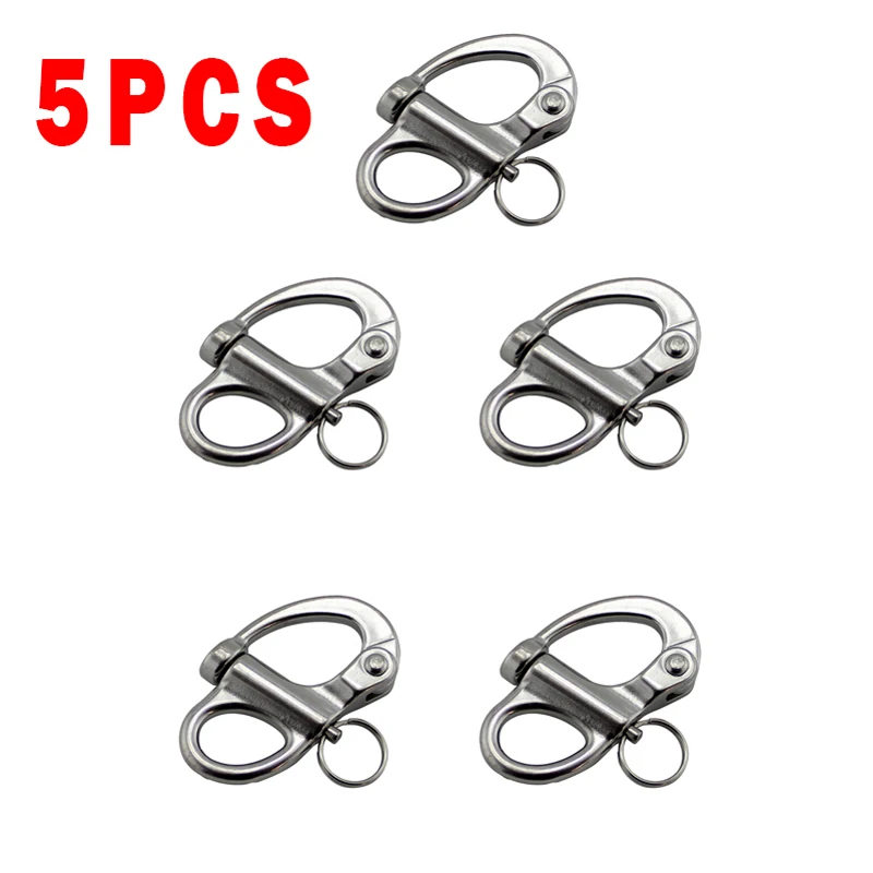 5 шт. 35 мм Фиксированная защелкивающаяся Скоба из нержавеющей стали для такелажа парусной лодки морские быстросъемные фиксированные инстру... 
5 шт. 35 мм Фиксированная защелкивающаяся Скоба из нержавеющей стали для такелажа парусной лодки морские быстросъемные фиксированные инстру...