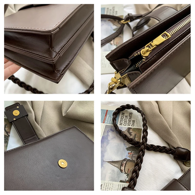 Women's 2020 New Fashion Girls Pure Color Simple Small Handbag Ladies Fashion Casual Shoulder Bag Brand Designer Handbag
Women's 2020 New Fashion Girls Pure Color Simple Small Handbag Ladies Fashion Casual Shoulder Bag Brand Designer Handbag