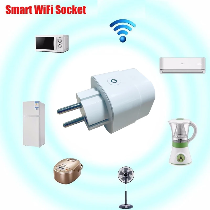 Smart WiFi Plug Adaptor 16A EU Remote Voice Control Power Monitor Socket Outlet Timing Function Work With Alexa Google Home Tuya
Smart WiFi Plug Adaptor 16A EU Remote Voice Control Power Monitor Socket Outlet Timing Function Work With Alexa Google Home Tuya