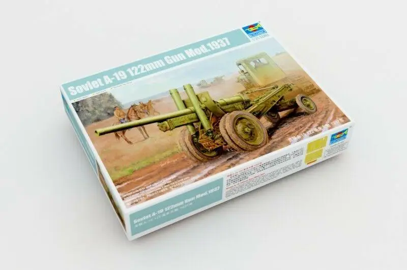 Trumpeter Model 1/35 02325 Soviet A-19 122mm Gun Model 1931/37 assembly model
Trumpeter Model 1/35 02325 Soviet A-19 122mm Gun Model 1931/37 assembly model