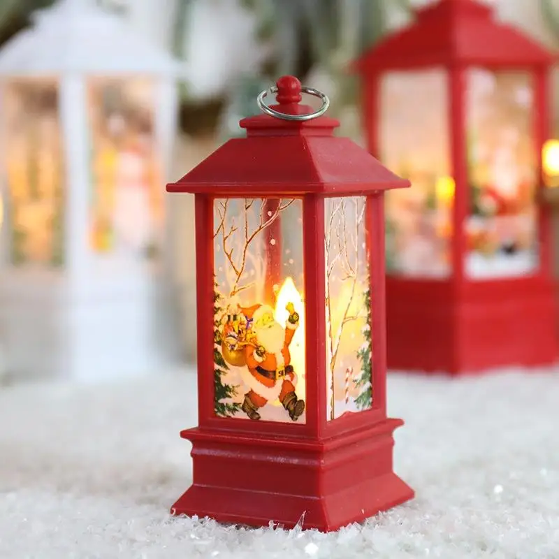 New Year Christmas Ornament LED Lamp Desktop Hanging Santa Claus Elk Lantern Xmas Home Party Decoration Prop Lights Kids Gift
New Year Christmas Ornament LED Lamp Desktop Hanging Santa Claus Elk Lantern Xmas Home Party Decoration Prop Lights Kids Gift