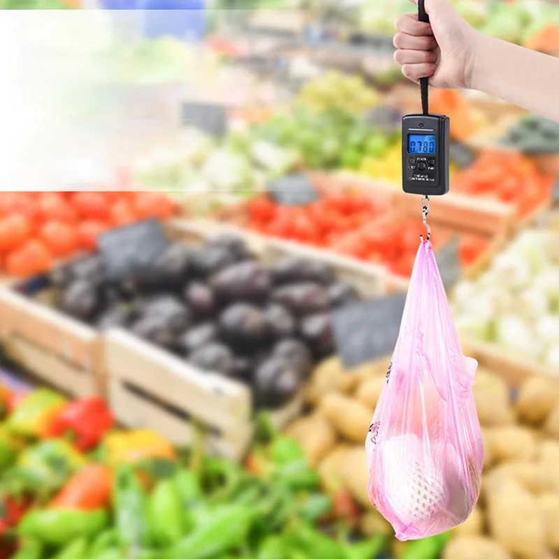 40kg x 10g Mini Digital Scale for Fishing Luggage Travel Weighting Steelyard Hanging Electronic Hook Scale Kitchen Weight Tool
40kg x 10g Mini Digital Scale for Fishing Luggage Travel Weighting Steelyard Hanging Electronic Hook Scale Kitchen Weight Tool