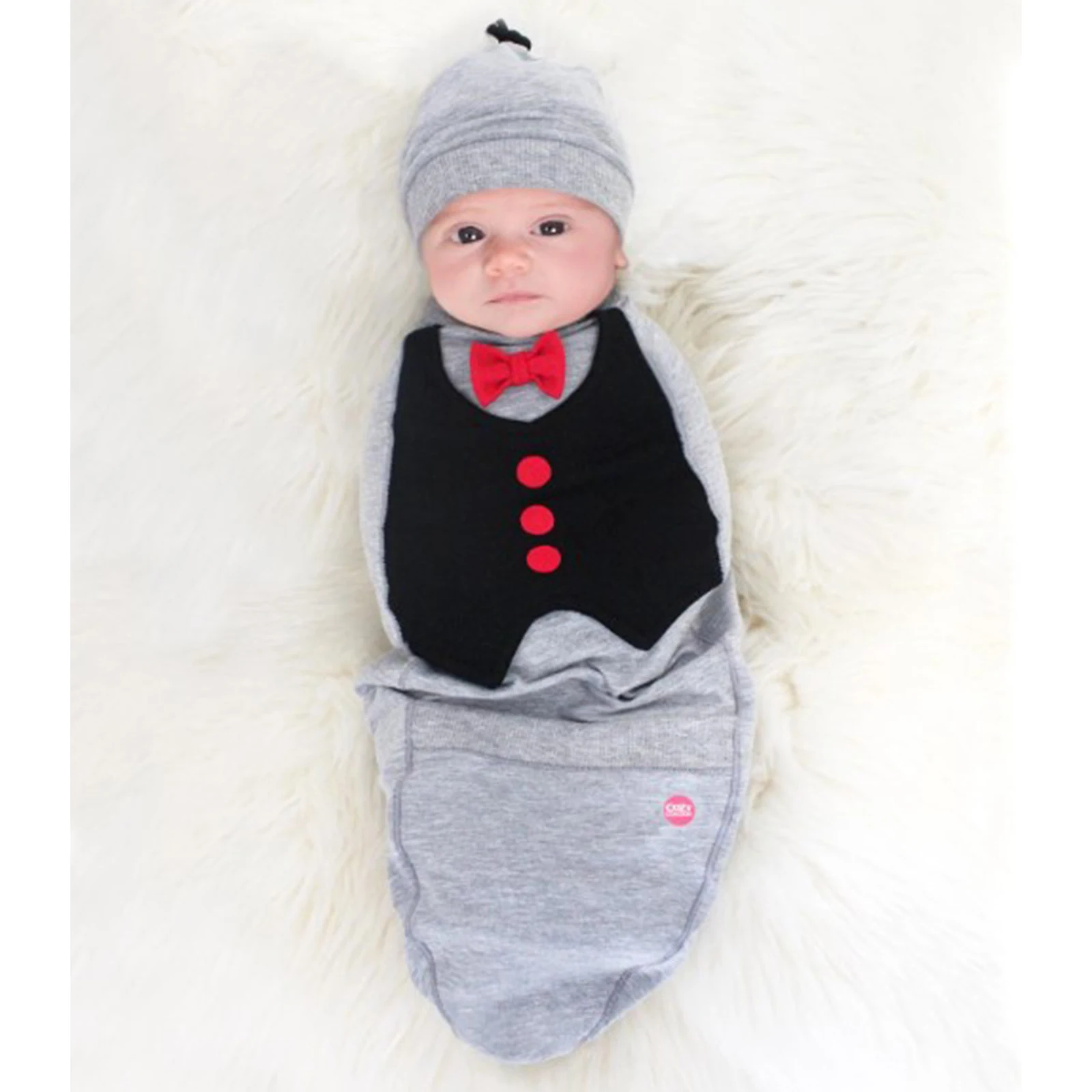 Pudcoco Babies Sleeping Bag and Cap Grey Variegated Color Round Collar Sleeping Bag, Ideal Gifts for Infant
Pudcoco Babies Sleeping Bag and Cap Grey Variegated Color Round Collar Sleeping Bag, Ideal Gifts for Infant