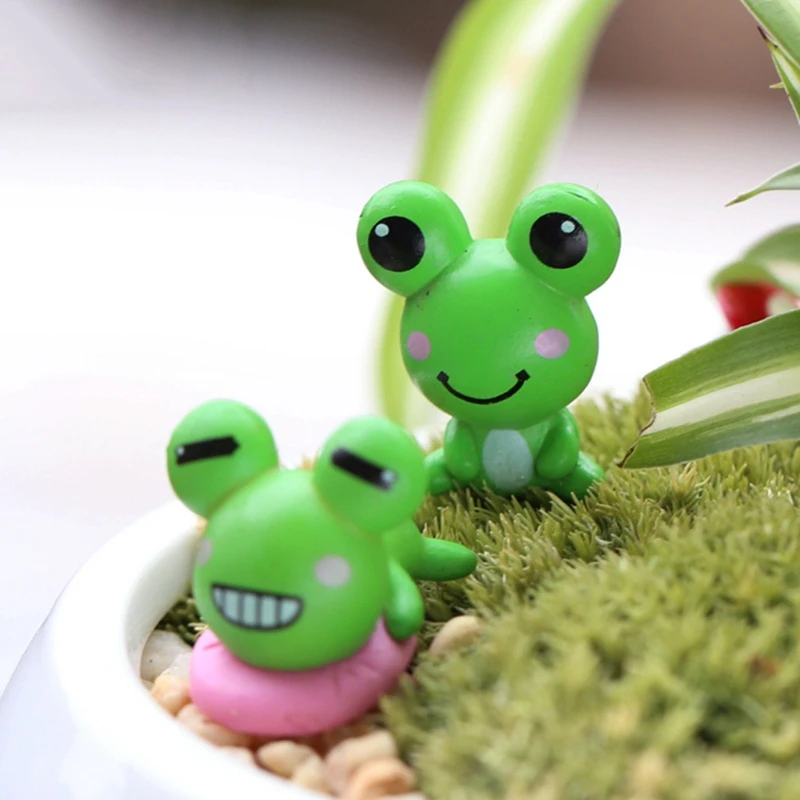 Frog Figurine Miniature Ornaments Resin Home Fairy Garden Bonsai Statue Decor 87HB 
Frog Figurine Miniature Ornaments Resin Home Fairy Garden Bonsai Statue Decor 87HB