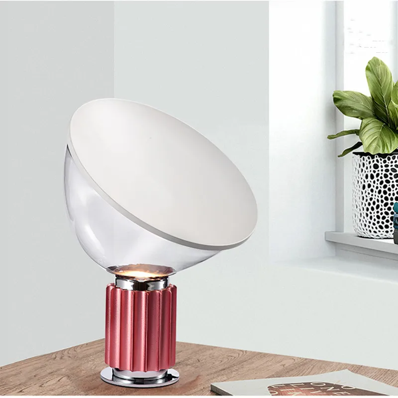 Italian Radar LED Fashion Art Table Lamps Design Aluminum Glass Shade Room Desk Light Bedside Decoration Study Hotel Lighting
Italian Radar LED Fashion Art Table Lamps Design Aluminum Glass Shade Room Desk Light Bedside Decoration Study Hotel Lighting
