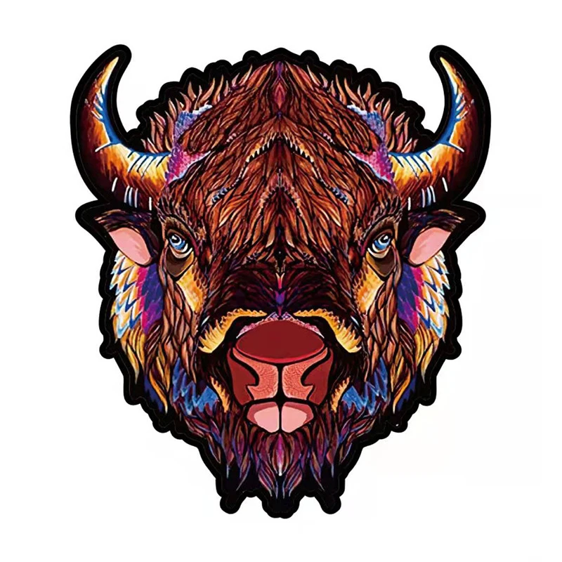 New Bull Head 3d Puzzles Wooden Toys Children Jigsaw Puzzle For Adults Games Animals Modeling Decompression DIY Puzzles Gifts
New Bull Head 3d Puzzles Wooden Toys Children Jigsaw Puzzle For Adults Games Animals Modeling Decompression DIY Puzzles Gifts