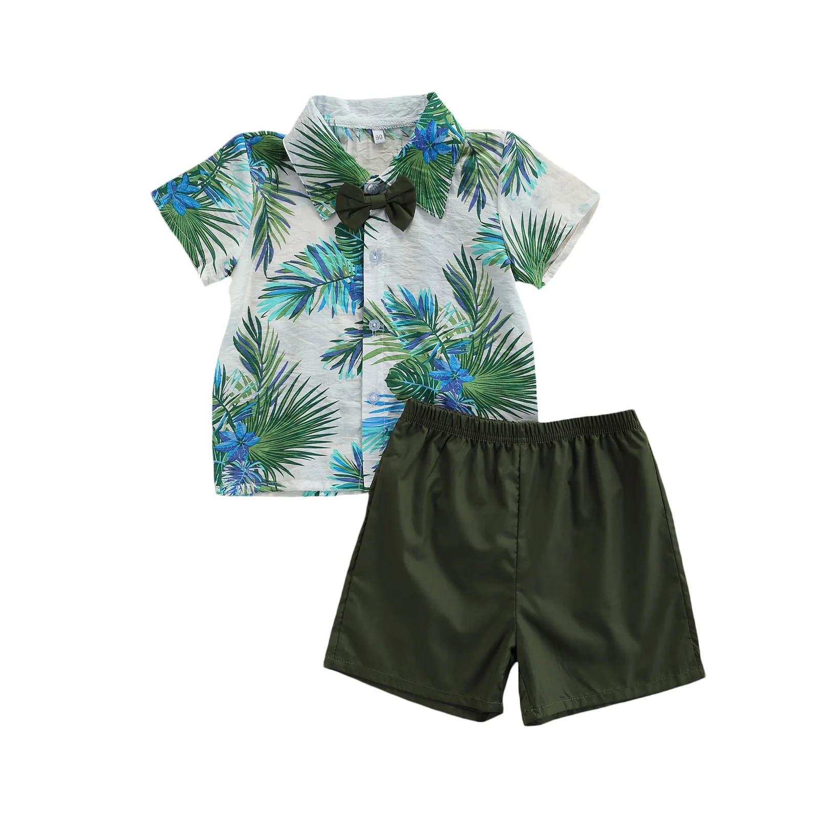Повседневный комплект одежды из 2 предметов для мальчиков, топы с короткими рукавами и отложным воротником и однотонные шорты
Повседневный комплект одежды из 2 предметов для мальчиков, топы с короткими рукавами и отложным воротником и однотонные шорты