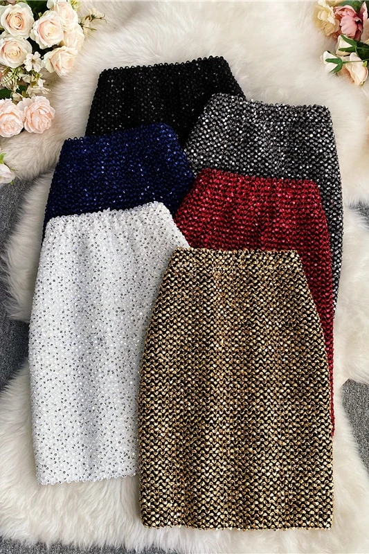 Tweed Skirts for women Solid High Waist Slimming Skirts Autumn Spring Wool Knee-Length skirt
Tweed Skirts for women Solid High Waist Slimming Skirts Autumn Spring Wool Knee-Length skirt
