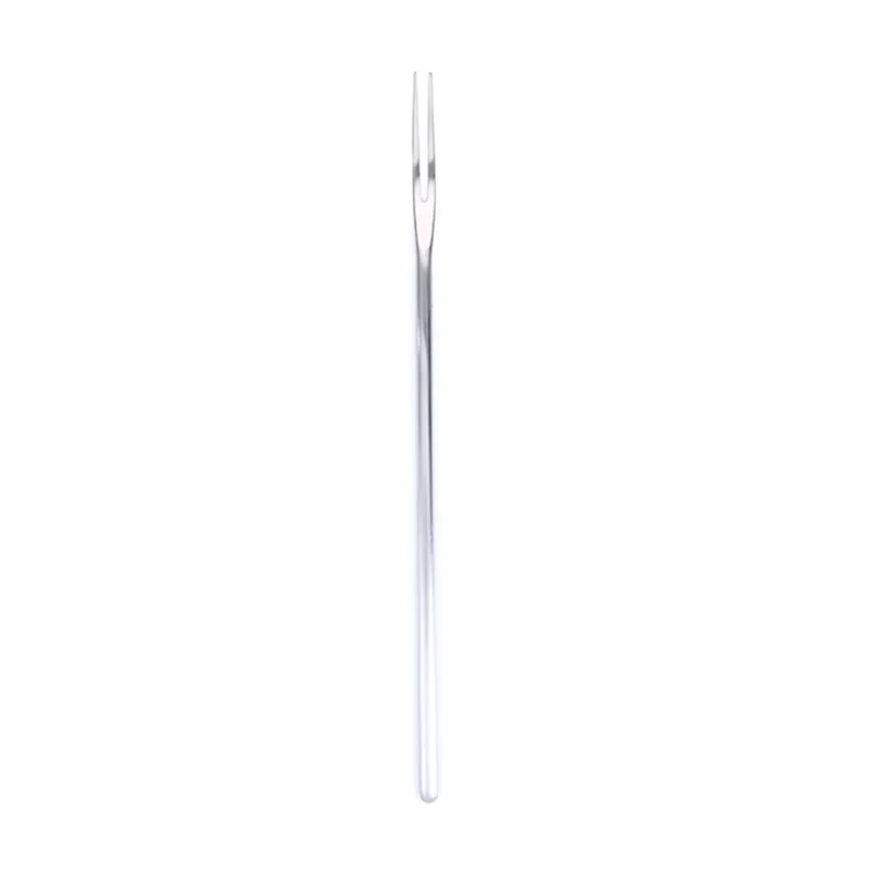 Reliable pet supplies Japanese Style 304 Stainless Steel Fork Household Two Tooth Cake Fruit Fork
Reliable pet supplies Japanese Style 304 Stainless Steel Fork Household Two Tooth Cake Fruit Fork