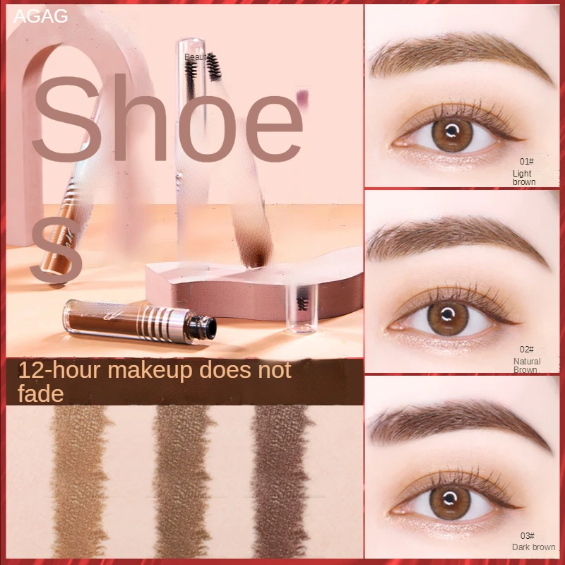 AGAG Eyebrow Dyeing Cream Natural Waterproof Sweat-proof Non-Marking Novice Three-dimensional Wild Eyebrow Brush Eyebrow Powder
AGAG Eyebrow Dyeing Cream Natural Waterproof Sweat-proof Non-Marking Novice Three-dimensional Wild Eyebrow Brush Eyebrow Powder