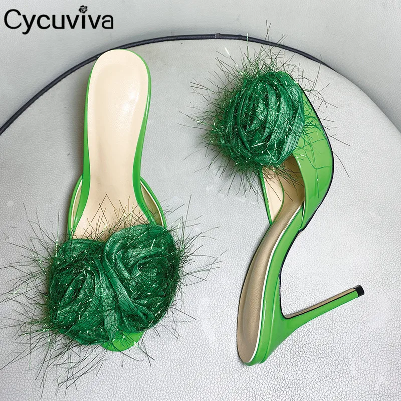 Thin Heels Slippers Women Design Flower Ladies Party Shoes Summer Open Toe Sandals Red Wedding Shoes Women High Heel Slides
Thin Heels Slippers Women Design Flower Ladies Party Shoes Summer Open Toe Sandals Red Wedding Shoes Women High Heel Slides