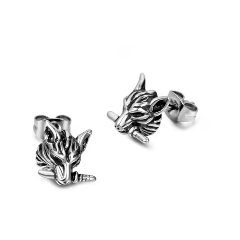 Men's and women's general retro punk hip-hop personality bully head earrings holiday gift party accessories wholesale
Men's and women's general retro punk hip-hop personality bully head earrings holiday gift party accessories wholesale