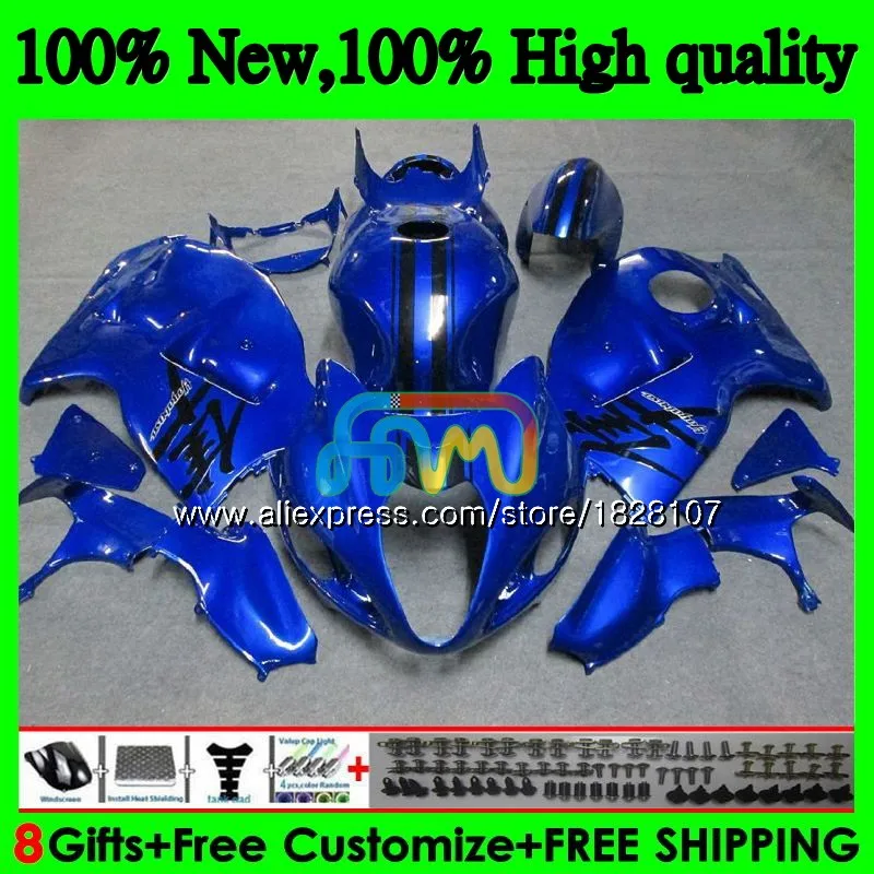 Body For SUZUKI Hayabusa GSXR 1300 GSXR1300 96 97 98 Glossy blue 99 01 48BS.26 GSXR-1300 1996 1997 1998 1999 2000 2001 Fairing 
Body For SUZUKI Hayabusa GSXR 1300 GSXR1300 96 97 98 Glossy blue 99 01 48BS.26 GSXR-1300 1996 1997 1998 1999 2000 2001 Fairing