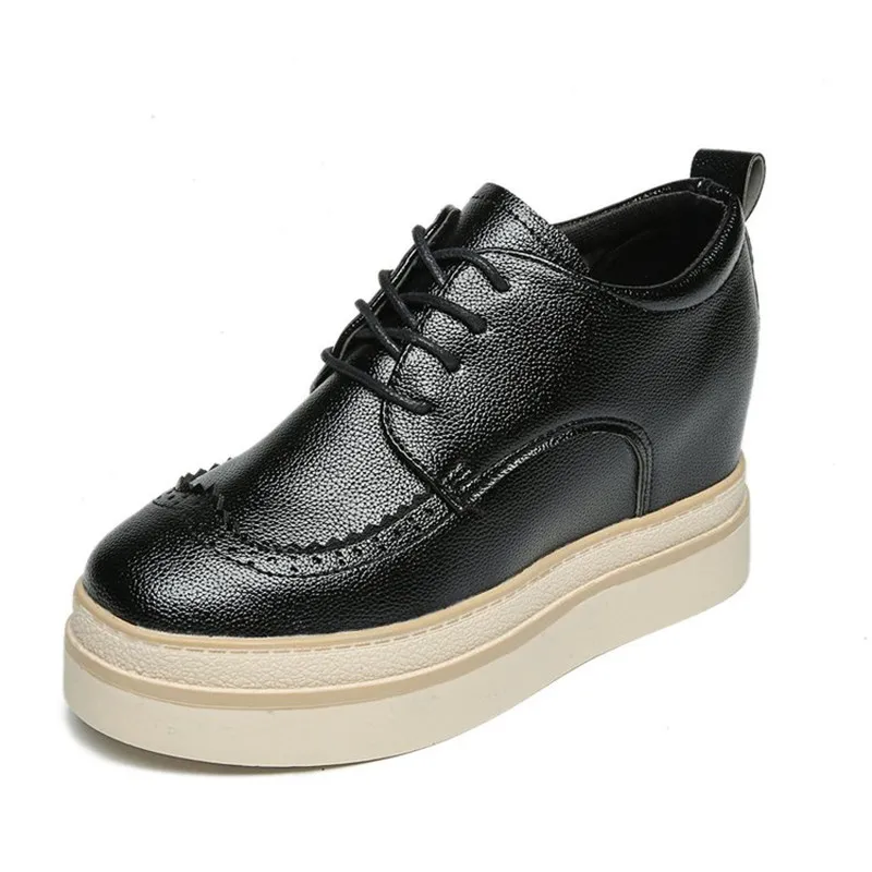 2021 Newest Waterproof Platform High-Heeled Round Head Wedges Single Shoes Leather Women Casual Increased Elevation Footwear
2021 Newest Waterproof Platform High-Heeled Round Head Wedges Single Shoes Leather Women Casual Increased Elevation Footwear