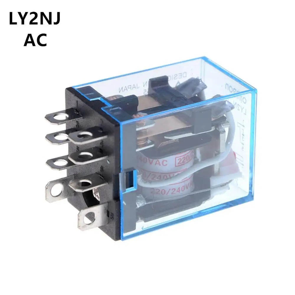 Электромагнитное реле LY2NJ HH62P HHC68A-2Z 10А 
Электромагнитное реле LY2NJ HH62P HHC68A-2Z 10А