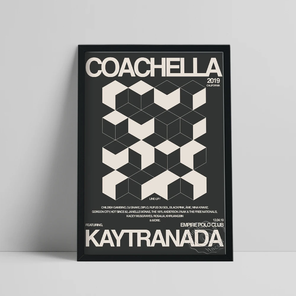 Canada Dj Kaytranada Black White Poster, Coachella 2019 Californa Gig Wall Art, Electronic Music Fans Collect, Hip Hop Prints
Canada Dj Kaytranada Black White Poster, Coachella 2019 Californa Gig Wall Art, Electronic Music Fans Collect, Hip Hop Prints